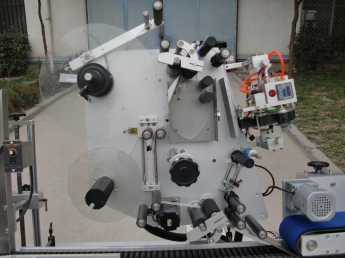 Maszyna do etykietowania fiolek marki HY z silnikiem przenośnika, siódma maszyna do etykietowania baterii dla elektroniki