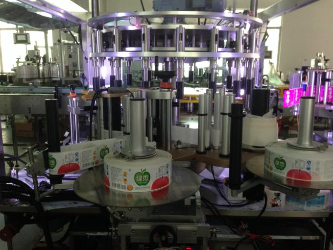 Obrotowa etykieciarka przód i tył / Szyja i przednia prędkość 15000B / H Certyfikat CE