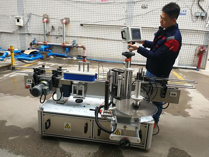 W pełni automatyczna maszyna do etykietowania naklejek okrągłych butelek (typ paska)