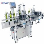 Wielofunkcyjna maszyna do etykietowania okrągłych butelek do sterowania PLC czerwonego wina