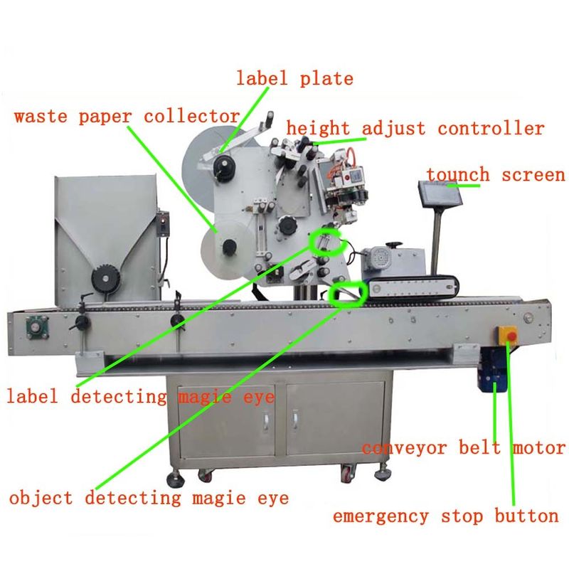 Chiny Hg Haw 150 Full - automatyczna maszyna do etykietowania fiolek Servo Motor PLC Control dostawca