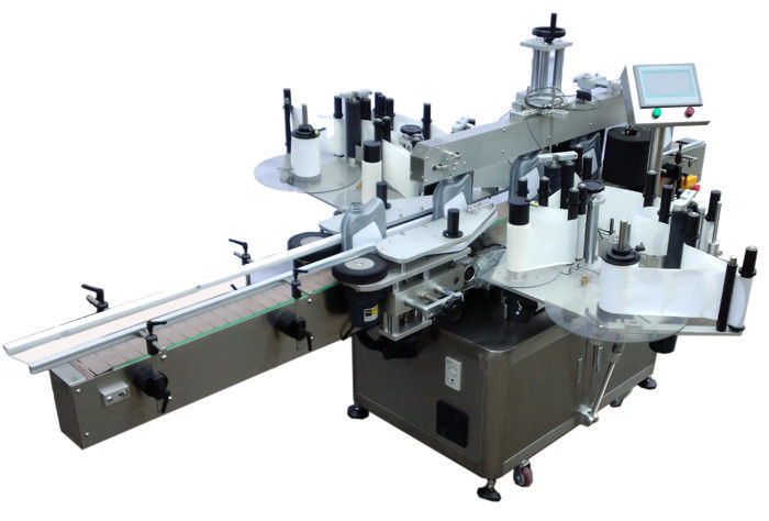 SUS304 Ekonomiczna dwustronna maszyna do etykietowania naklejek ze stali nierdzewnej