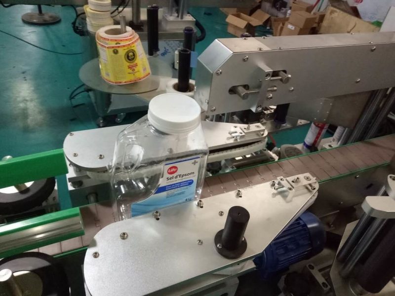 Chiny SUS304 Szafka Dwustronna kwadratowa maszyna do etykietowania naklejek na butelki z dostawcą produktów higieny osobistej