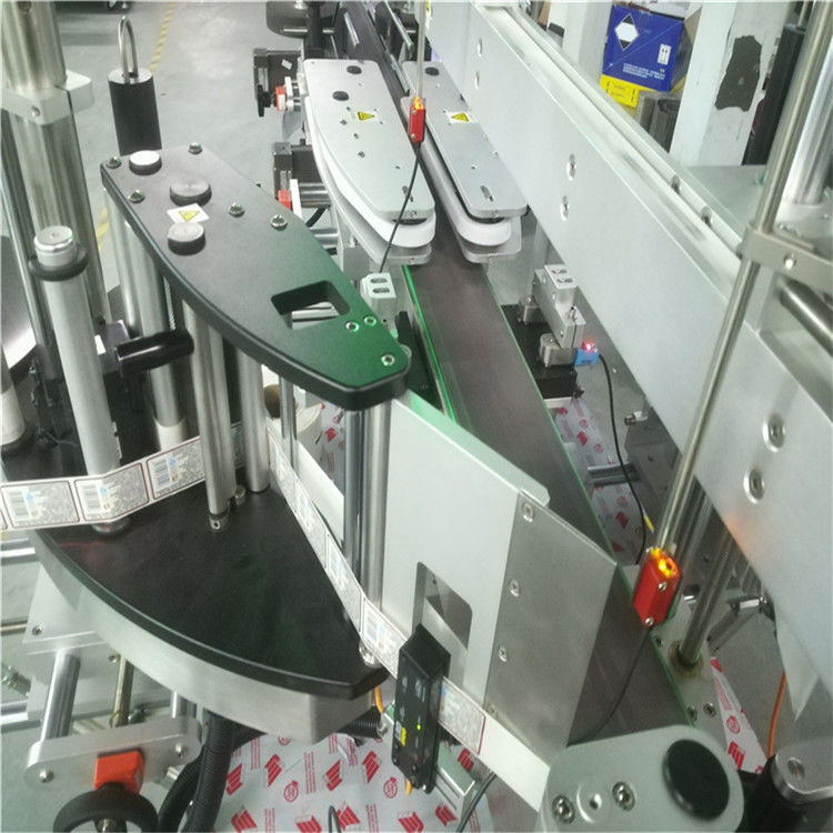 Automatyczna maszyna do etykietowania dwustronnych naklejek do kwadratowych okrągłych płaskich butelek