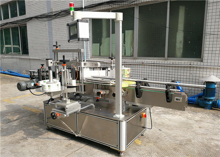 Chiny Maszyna do etykietowania płaskich butelek szamponu, samoprzylepna maszyna do etykietowania z przodu iz tyłu