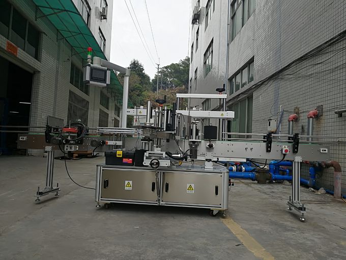 Samoprzylepna naklejka z przodu z tyłu Automatyczny system etykietowania Sterowanie PLC