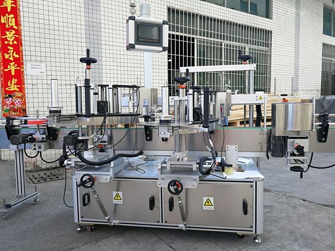 Dwustronna samoprzylepna maszyna do etykietowania z przodu iz tyłu z ekranem dotykowym w pełni automatycznym